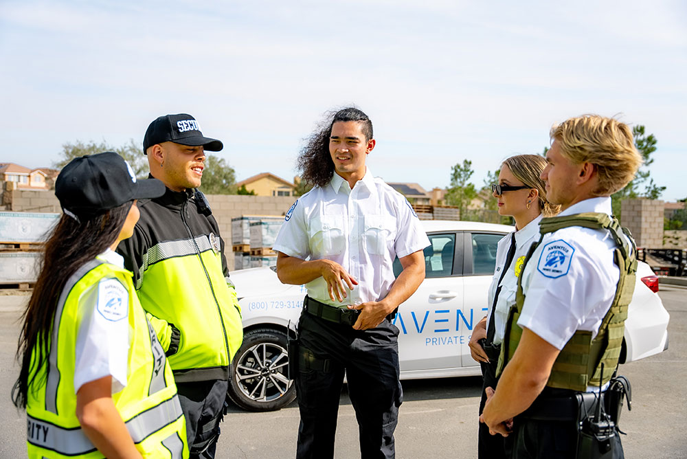 Security vehicle patrol services in San Bernardino County